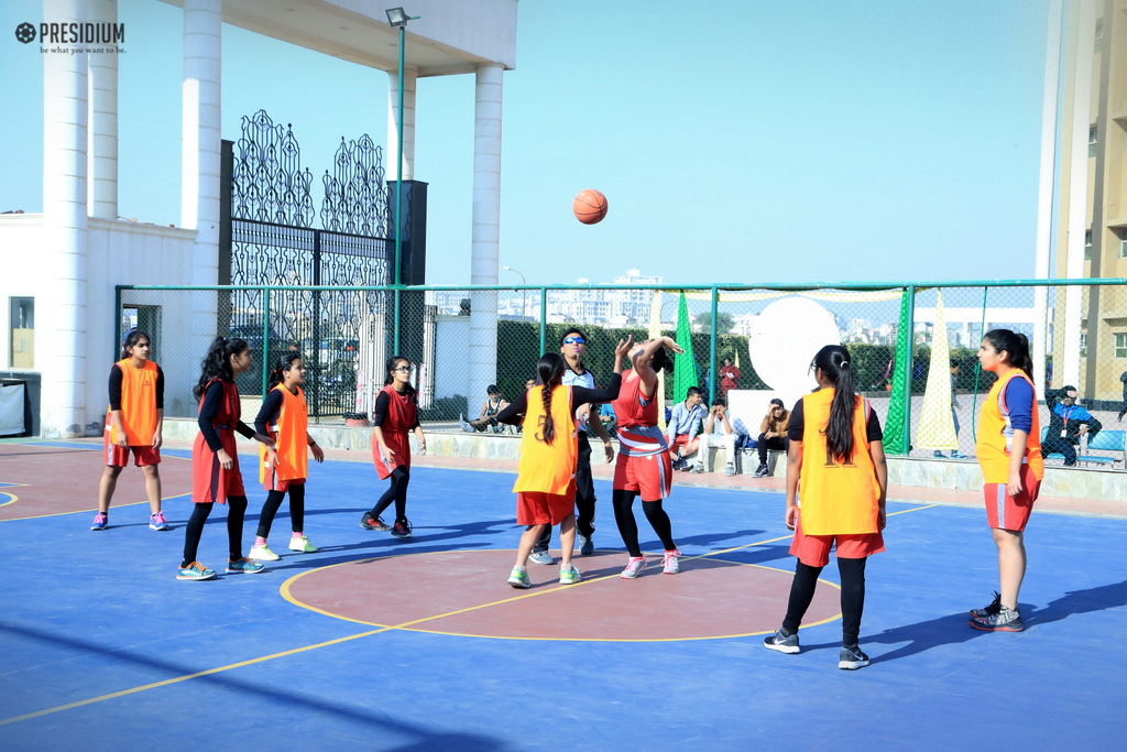 Presidium Gurgaon-57, OUR PRESIDIANS WIN THE INTER-PRESIDIUM BASKETBALL CHAMPIONSHIP